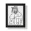 Thumbnail: ALF Art Print Black and White