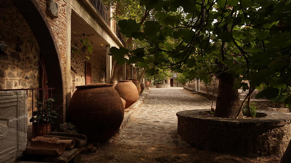 St. Ignatios Monastery Lesvos