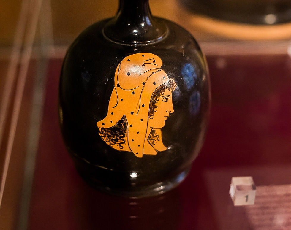 Lekythos with Amazon Head