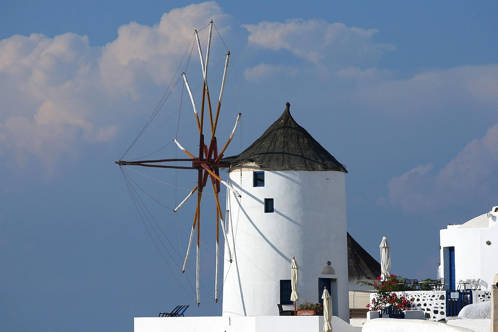Windmill Cyclades Greece