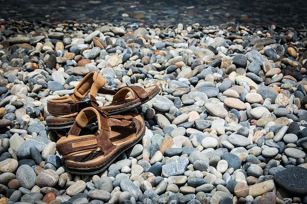 Sandals Shiny Greece