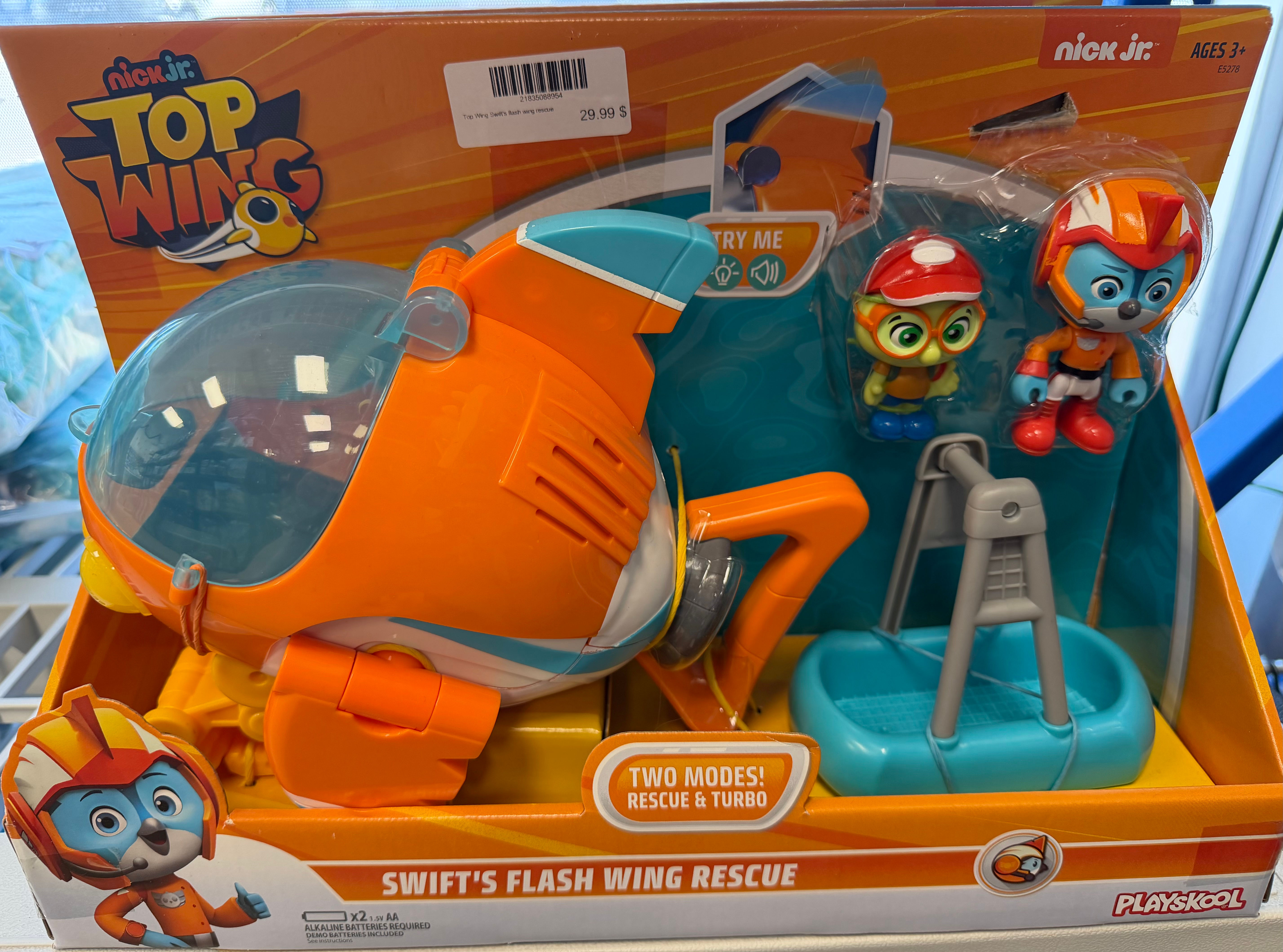 Top Wing Swift's flash wing rescue