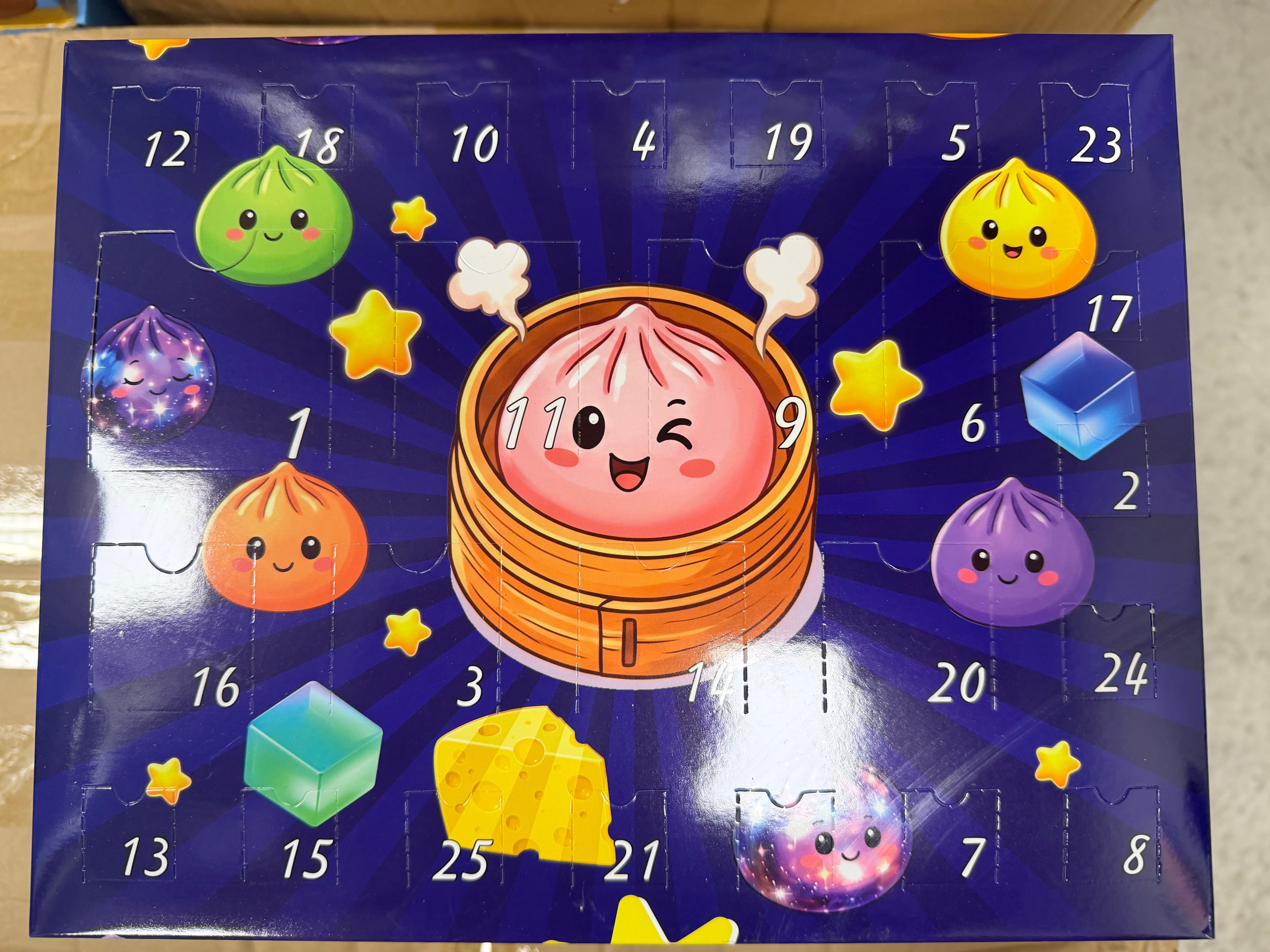 Calendrier de l'avant squishy