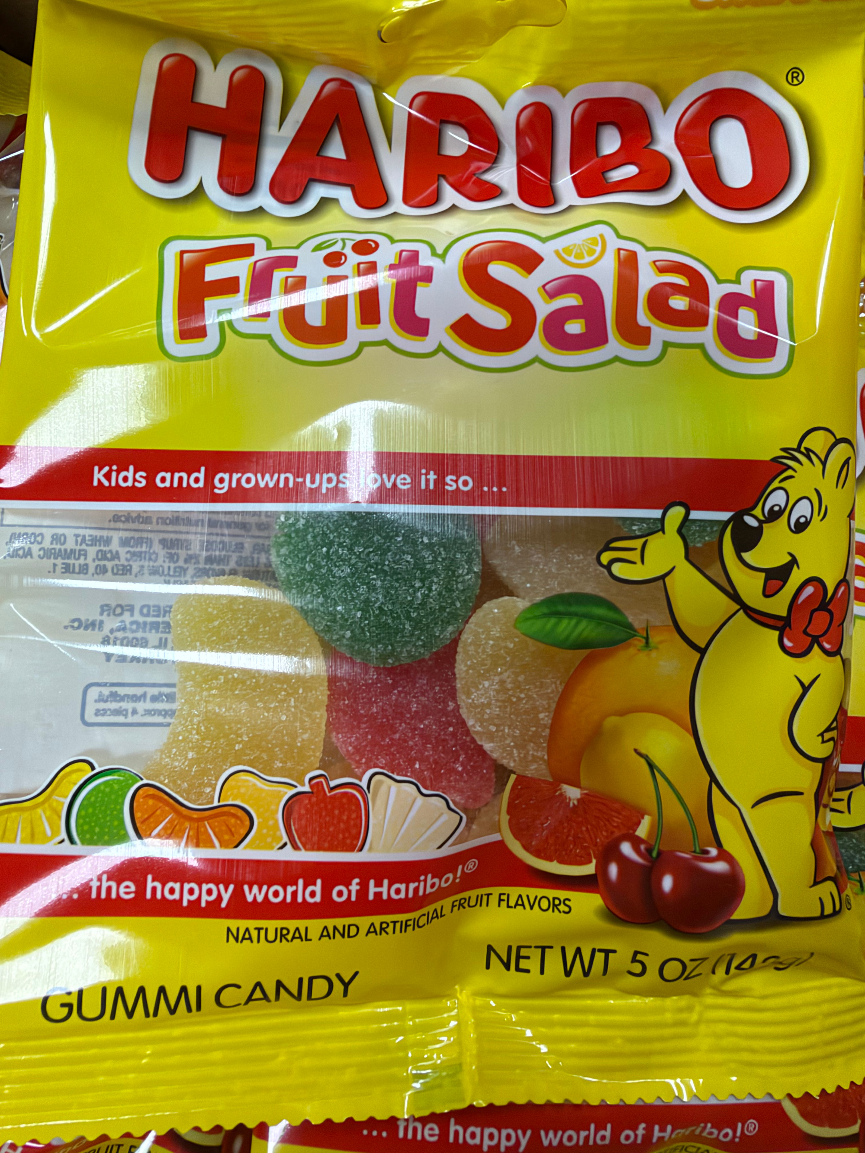 Haribo Bonbon salade de fruits 142g