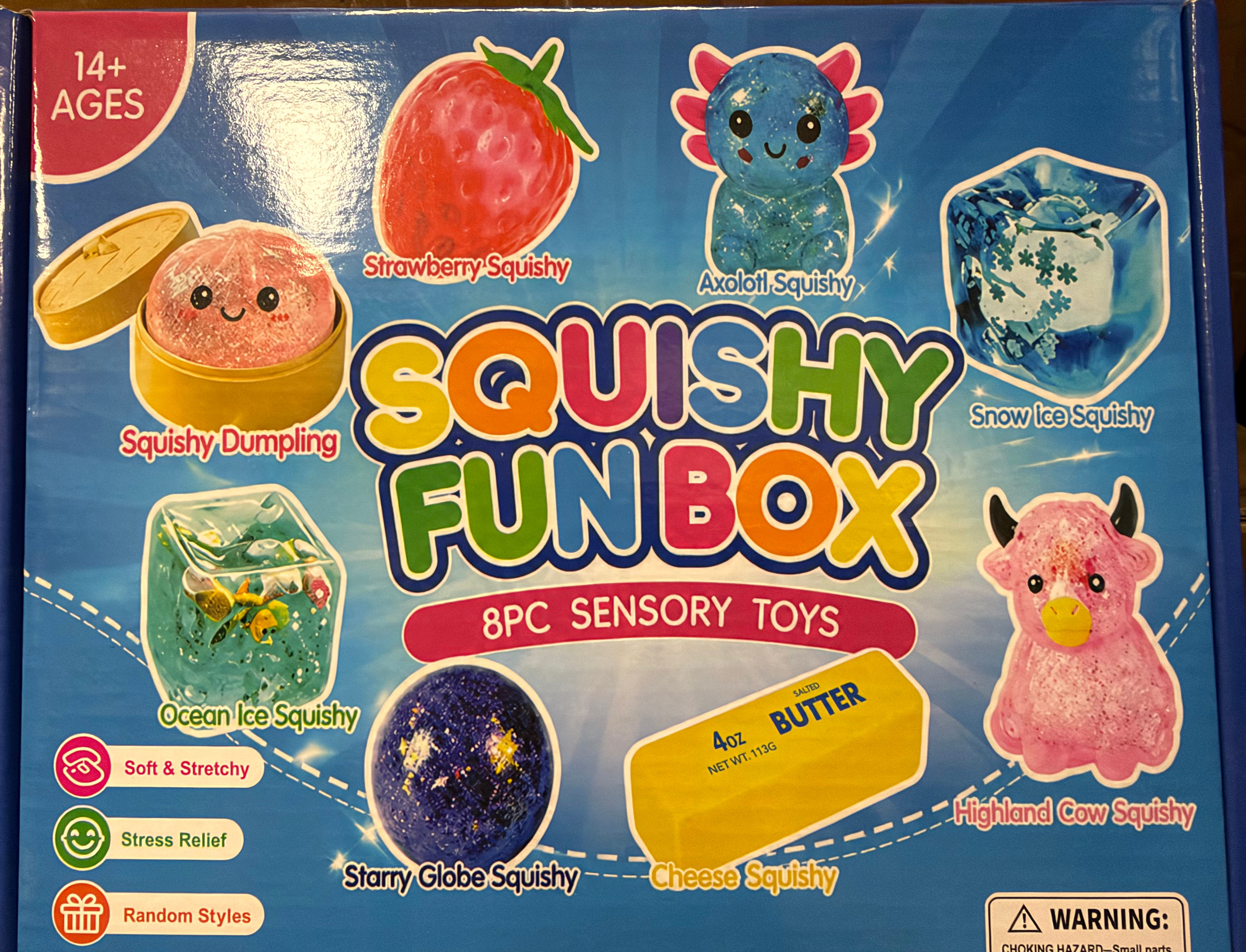 Squishy Fun Box 8pcs