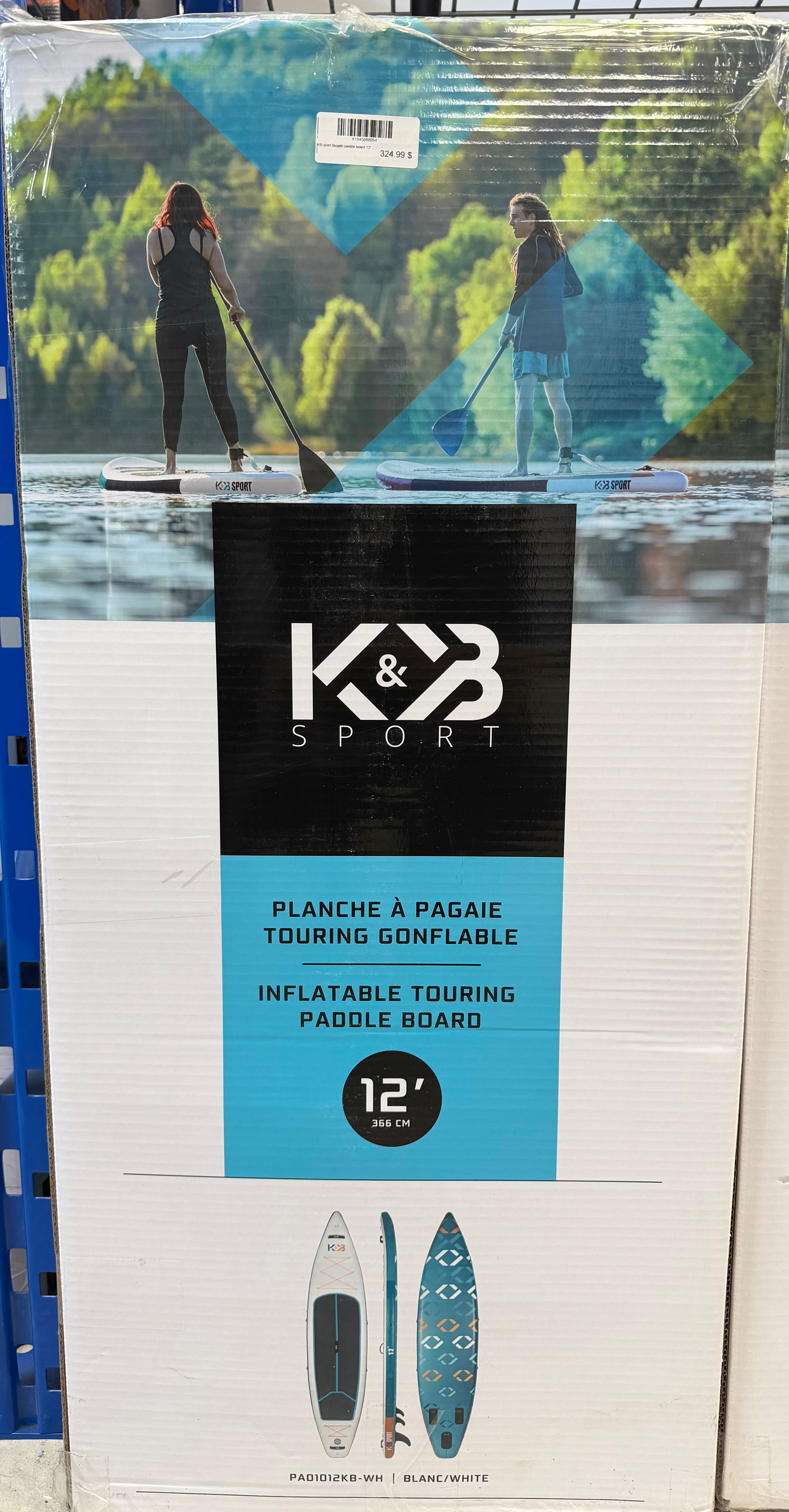 KB Sport par Bugatti paddle board 12'