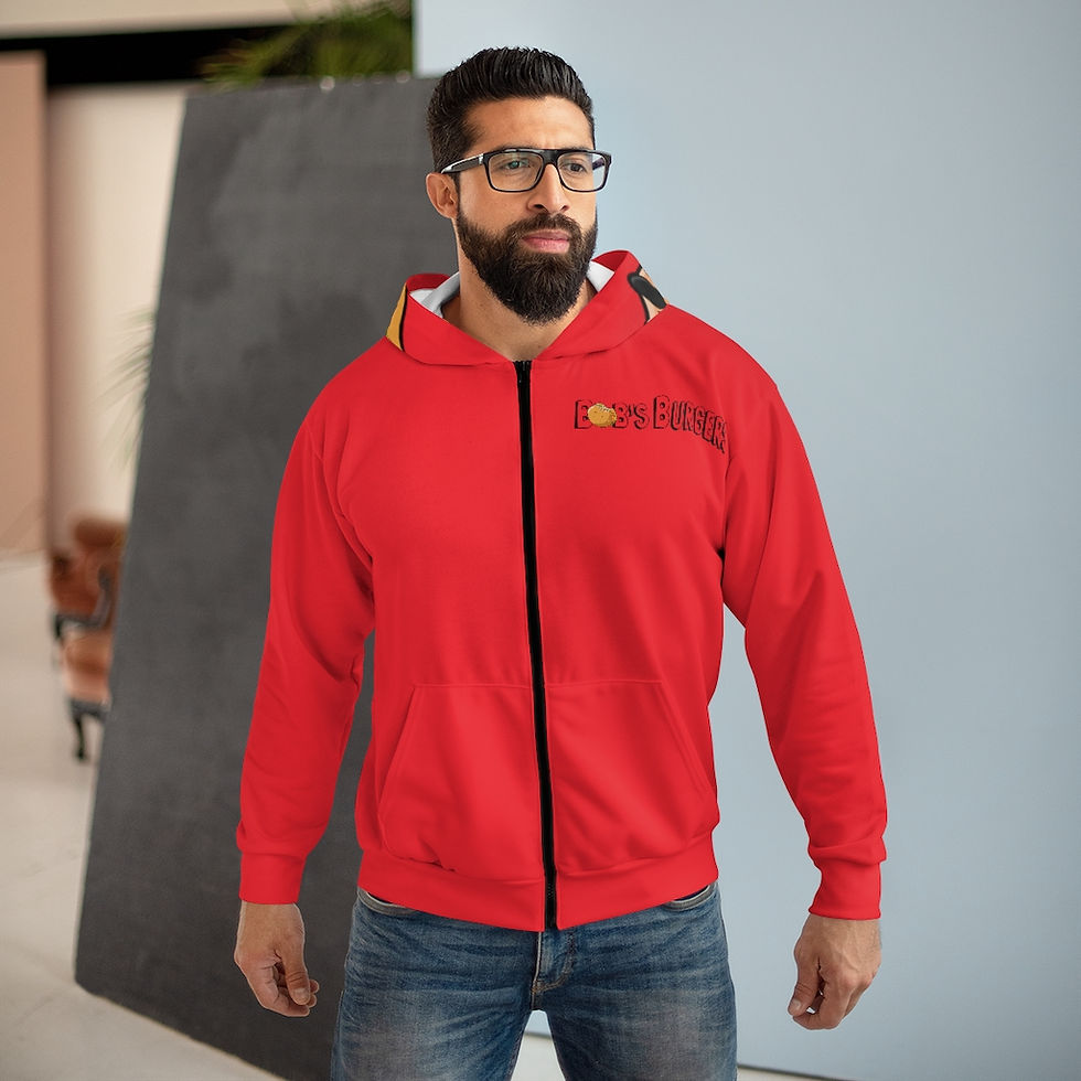 Thumbnail: Bob's Burgers Zip Hoodie (Ketchup)