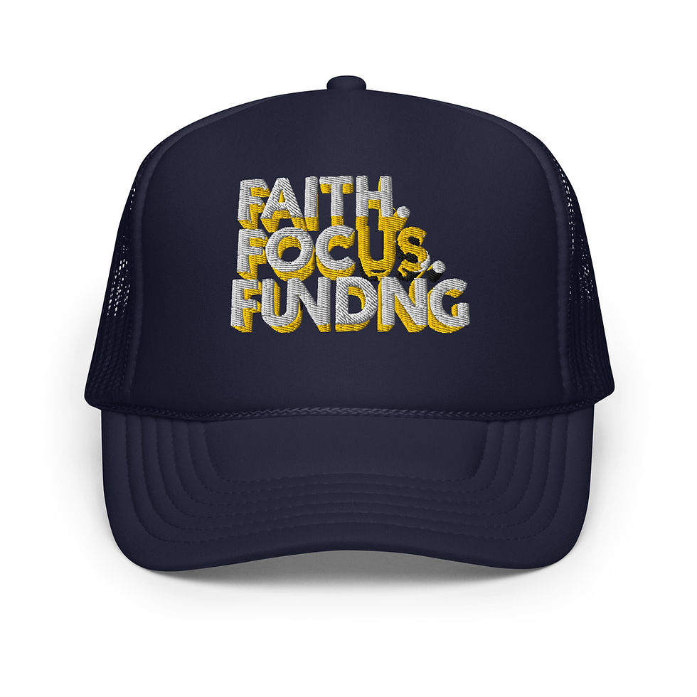 Thumbnail: Faith, Focus, Funding Trucker Hat 