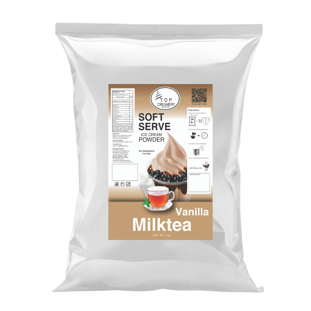 Top Mix Soft-Serve Vanilla Milk Tea