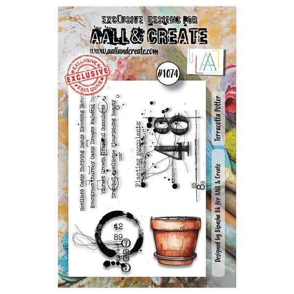 Thumbnail: AALL & Create Bipasha Bk Desert Oasis Delights Stamp Collection - September 2023