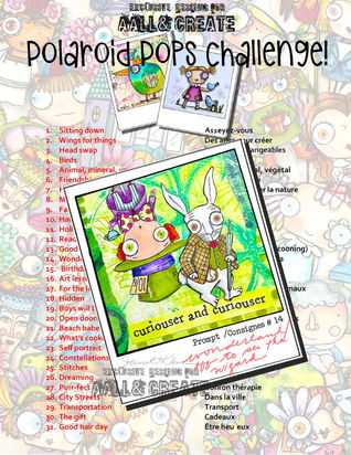 DAY 14/Jour14 Polaroid Pops Challenge