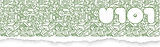 U101 logo on green patterned background