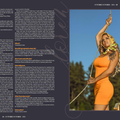 Valentina Loren features in LIFESTYLE PLUS MAGAZINE SPECIAL EDITION NOV 2021