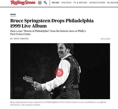 Bruce Springsteen