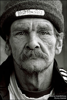 Homeless man