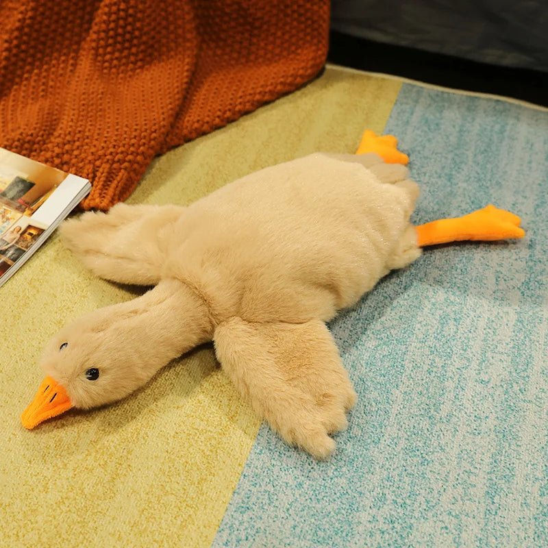 Thumbnail: Giant Plush Big White Duck Pillow – Ultra-Soft Hugging Pillow in 7 Charming Colo