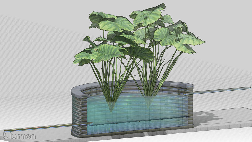 living machine detail 3d