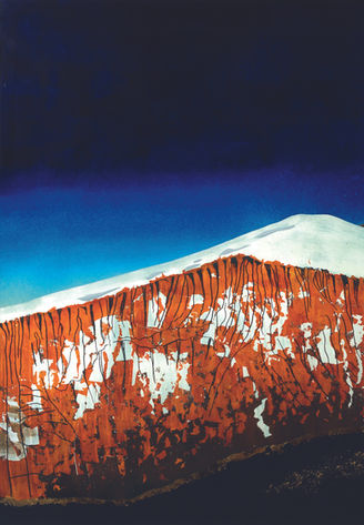 Artwork with goldleaf