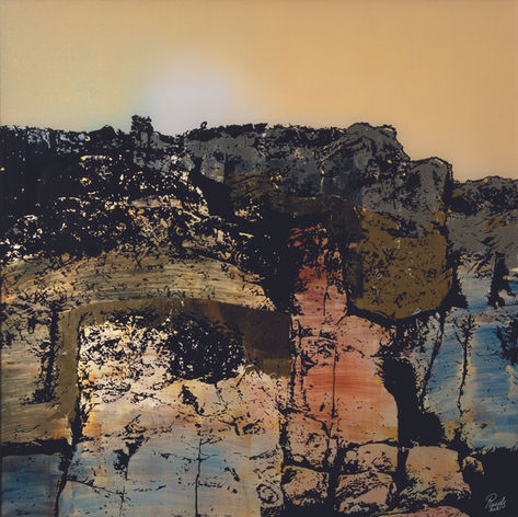 Artwork with goldleaf