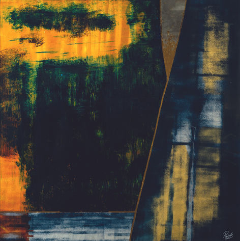 Artwork with goldleaf