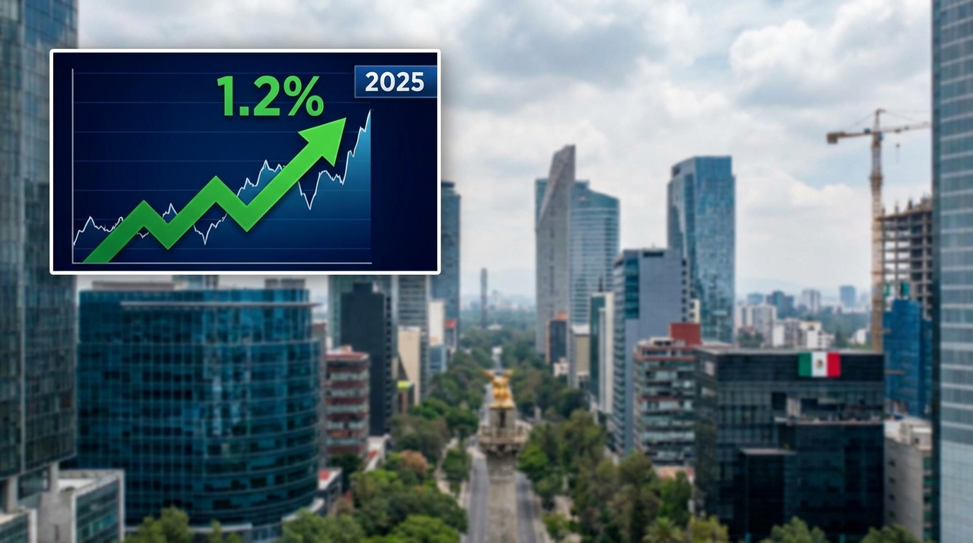 Economía mexicana proyecta crecimiento de 1.2% en 2025, según Hacienda