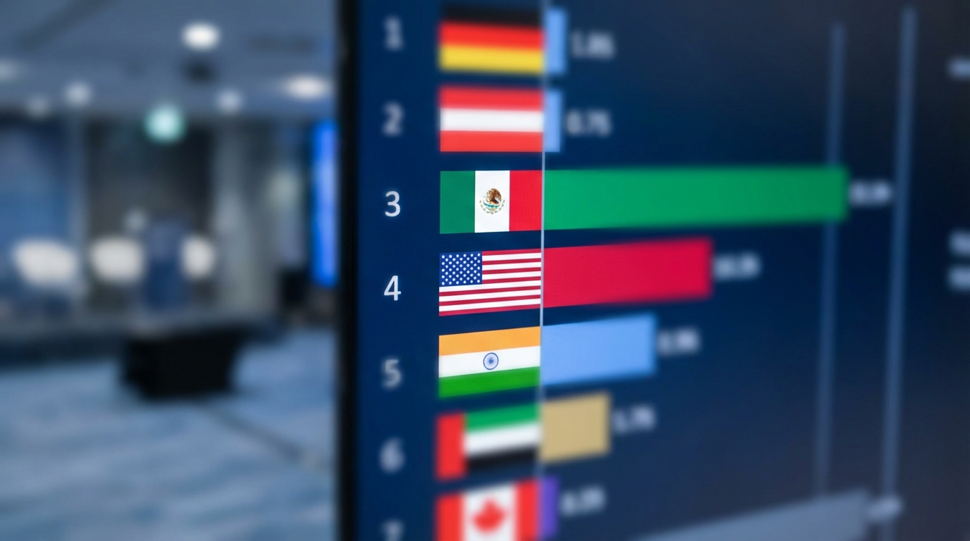 Sheinbaum supera a Trump y ocupa el séptimo lugar en ranking global de líderes mundiales