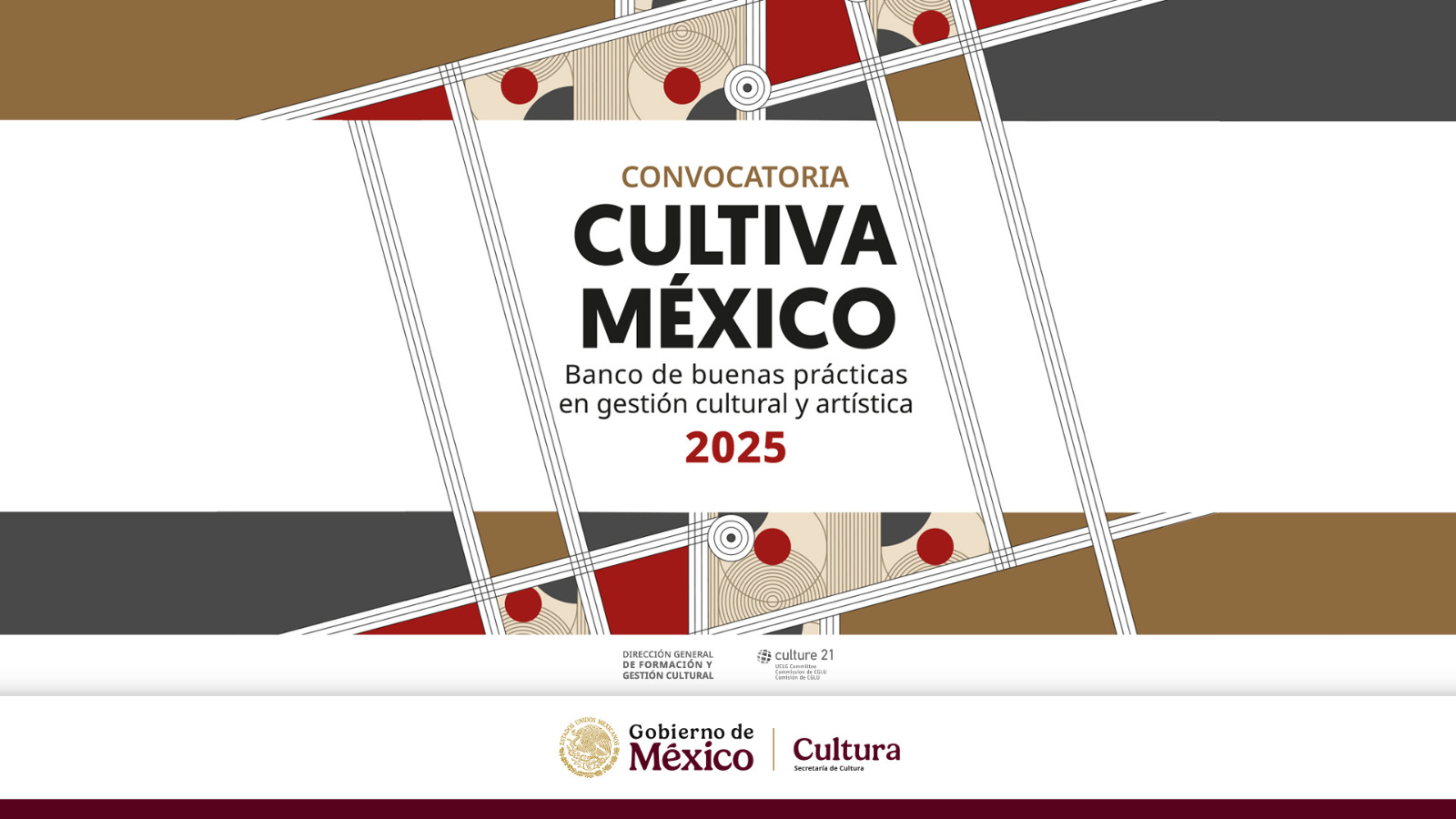 Lanzamiento de la convocatoria Cultiva México 2025 para buenas prácticas culturales