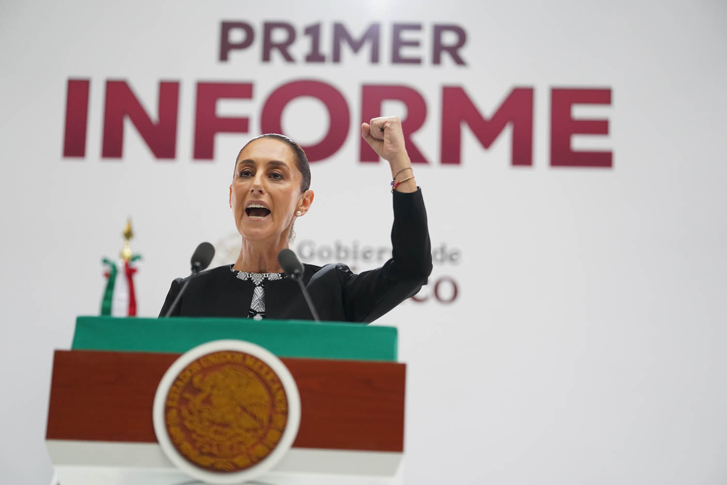 Sheinbaum destaca relación con EE.UU. en Primer Informe de Gobierno