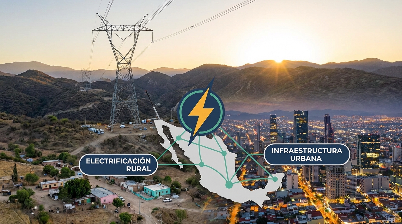 CFE acelera electrificación en todo México con nuevos proyectos estratégicos