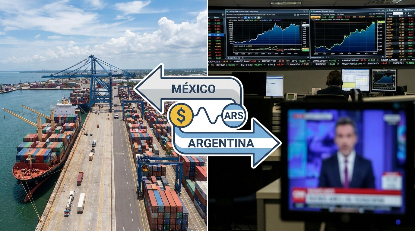 Argentina profundiza cobertura económica ante desafíos regionales con impacto en México