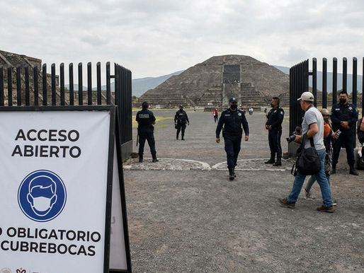 Teotihuacán reabre con mayor presencia policial, pero sin detectores de metal en accesos