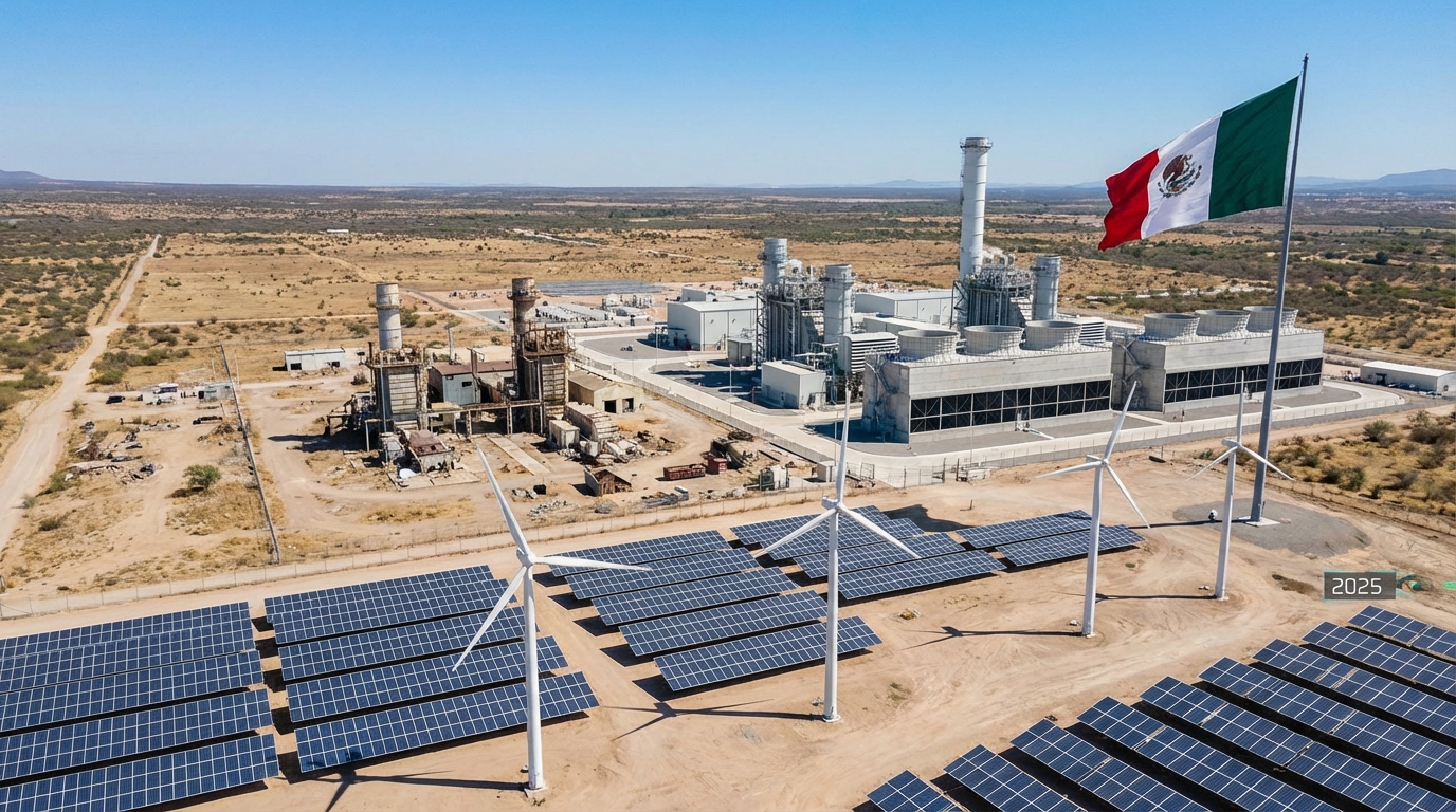CFE fortalece soberanía energética con transición a renovables y plantas eficientes en 2025