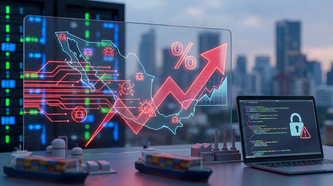 Nearshoring eleva ciberamenazas para empresas mexicanas, alerta Microsoft