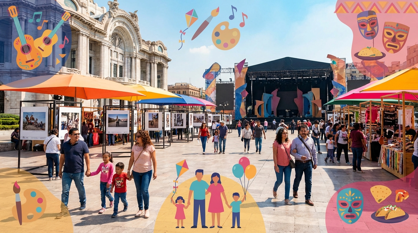 Guía de eventos culturales anima abril en la Ciudad de México