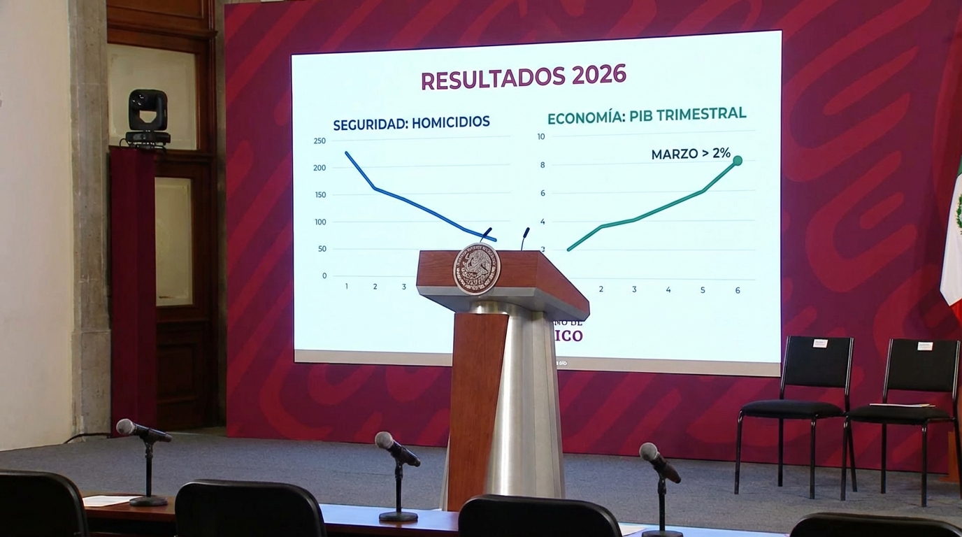 Claudia Sheinbaum expone avances en seguridad y economía en mañanera del 16 de marzo de 2026