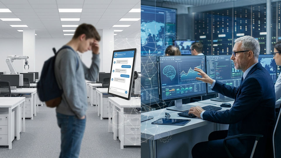 La inteligencia artificial genera una paradoja laboral en México: desplaza empleos entry-level para jóvenes mientras eleva la productividad de especialistas.