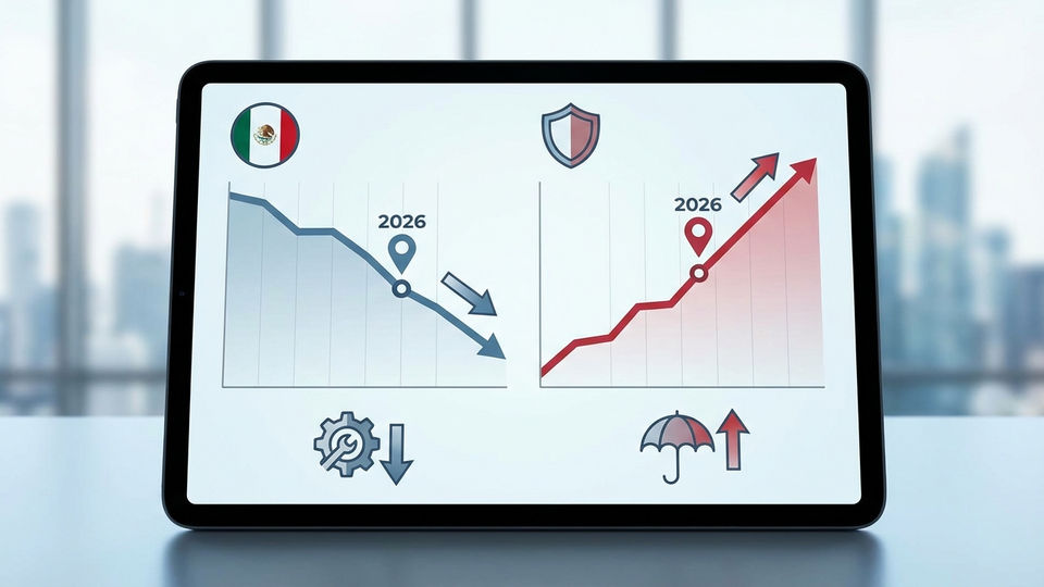 Mapfre prevé desaceleración del PIB mexicano a 1.2% en 2026, con oportunidades en seguros