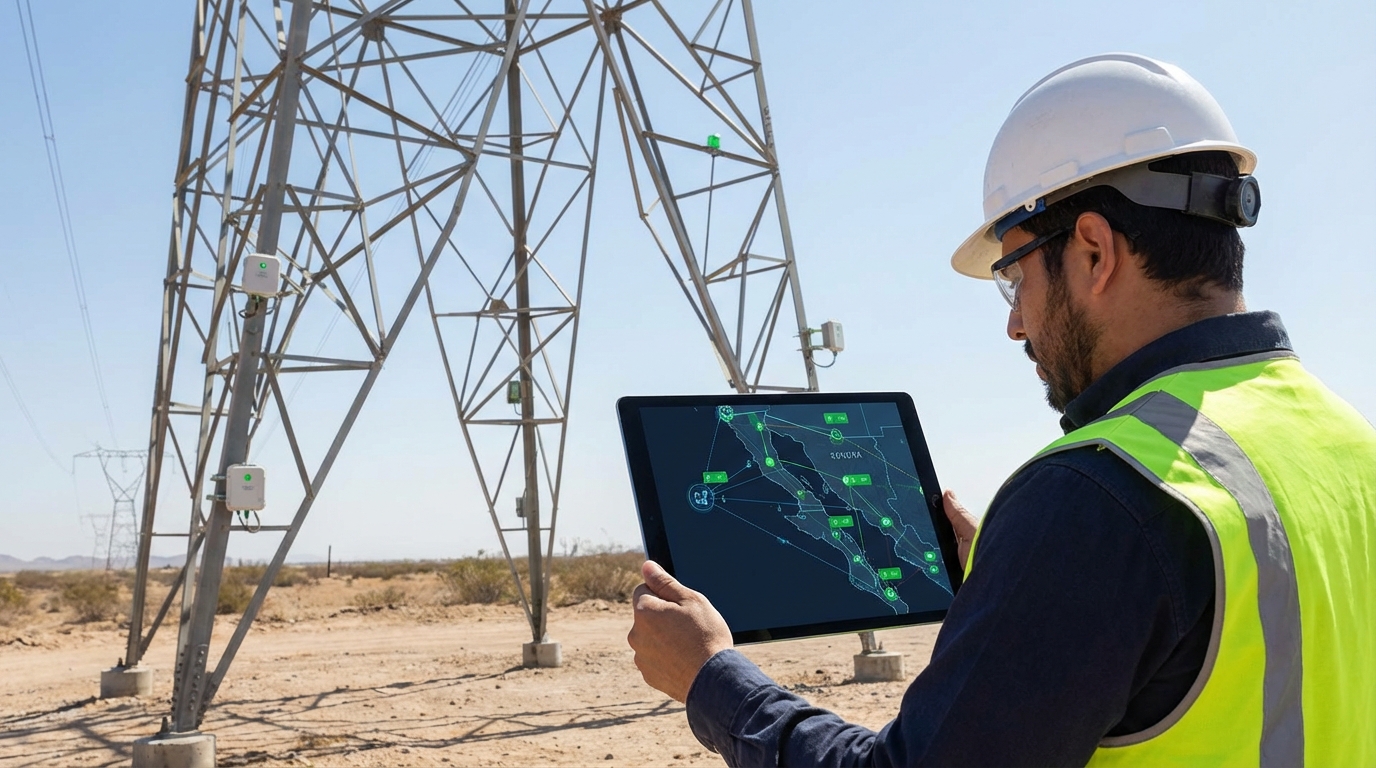 CFE moderniza red eléctrica del norte con tecnología de monitoreo en tiempo real
