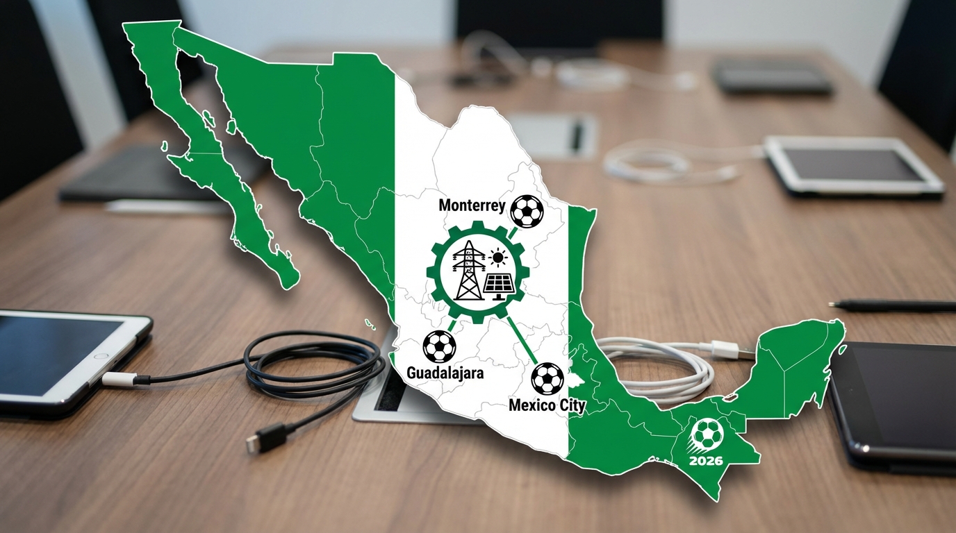 México instala grupo interinstitucional para energía en Mundial 2026