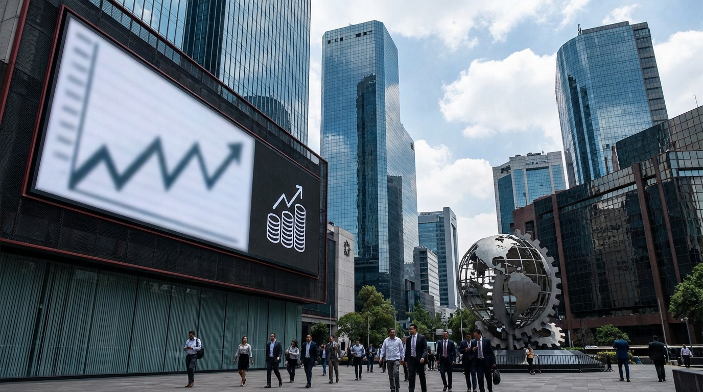 Mercado financiero proyecta PIB mexicano en 1.3% promedio para 2026, según encuesta Citi