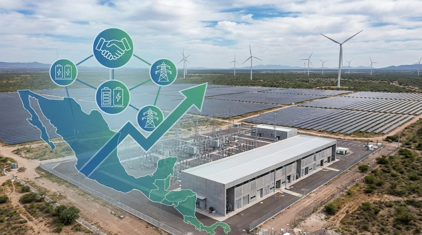 Operadoras energéticas aceleran transición en México con expansión de PPA y nuevos negocios