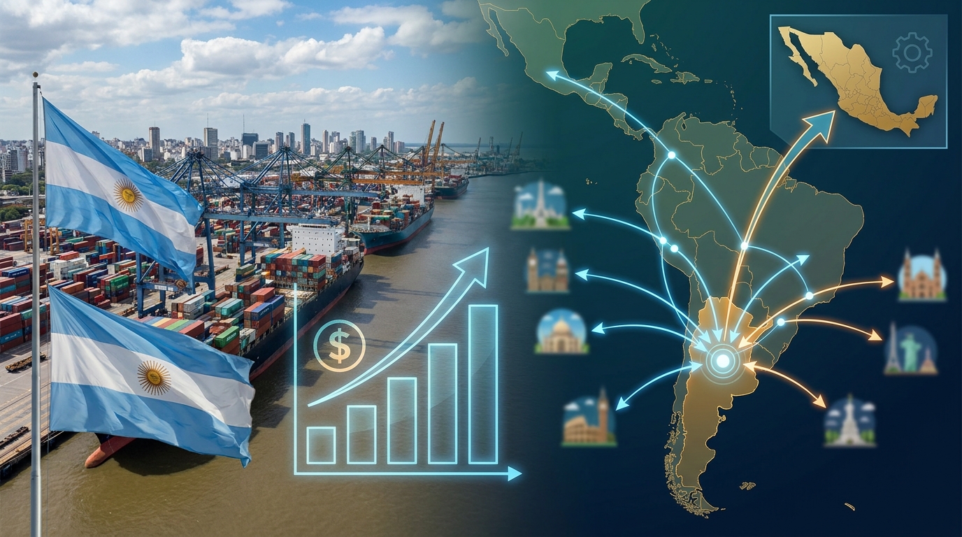 Argentina suma inversiones por 16.150 millones de dólares tras giras presidenciales de Milei