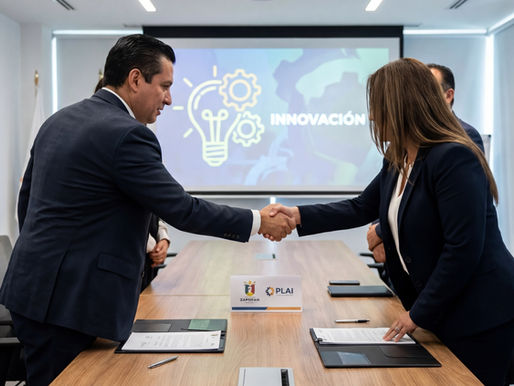 Zapopan y PLAI firman convenio para ampliar capacitaciones en innovación