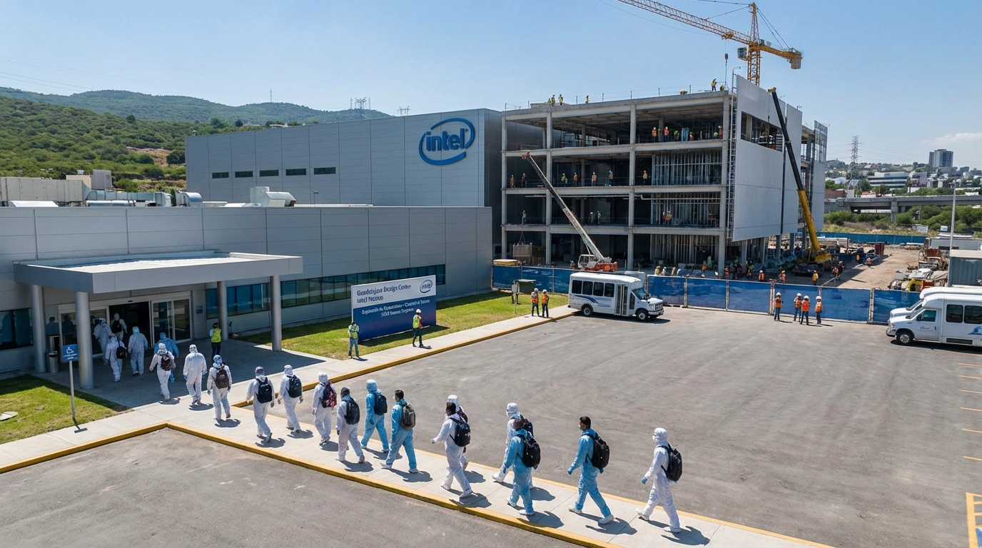 Intel México amplía producción de chips con inversión de mil millones de dólares