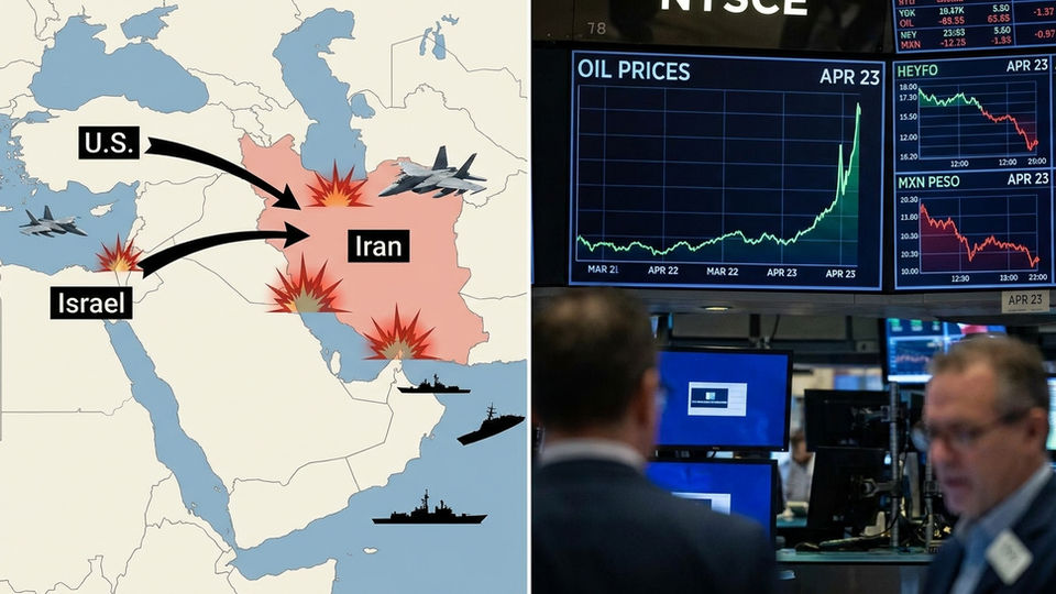 El conflicto armado del 23 de abril de 2026 entre Estados Unidos, Israel e Irán genera volatilidad en los precios del petróleo, clave para la economía mexicana.