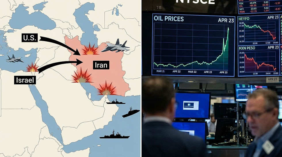 Estados Unidos e Israel intensifican operaciones militares contra Irán en Medio Oriente