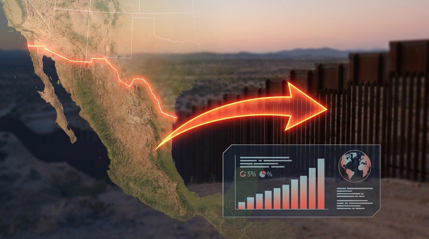 Corredor México-Estados Unidos, el mayor del mundo en migración irregular