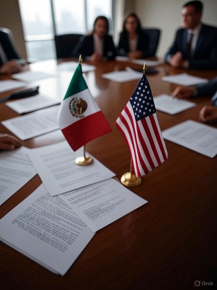 Progreso en revisión del T-MEC y negociaciones comerciales México-EE.UU.