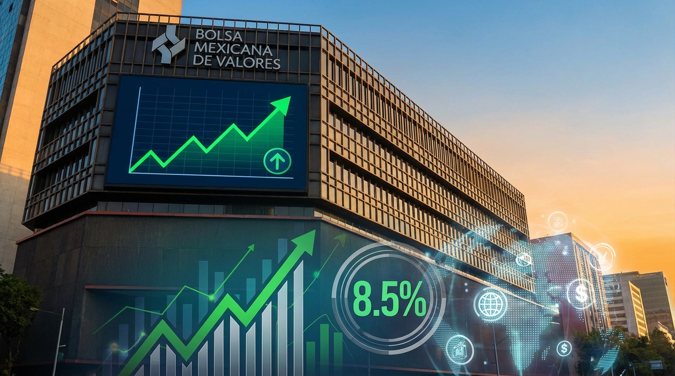 Mercado bursátil mexicano consolida avances hacia oportunidades en 2026