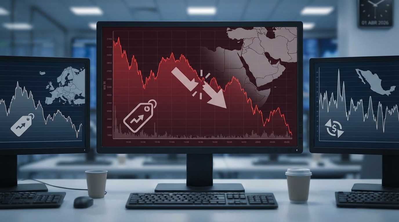 Ibex 35 cae por tensiones Irán-Israel y amenazas de Trump; México enfrenta volatilidad en flujos de inversión globales
